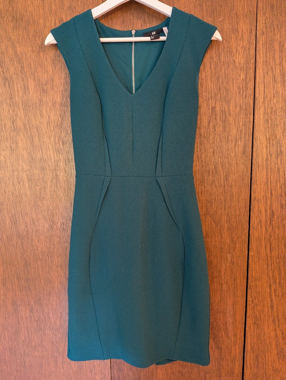 H&M Forest Green Midi Dress